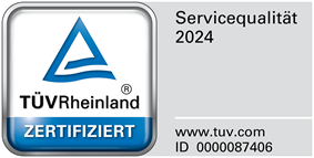 Auto-Service Volp ist von TÜV Rheinland zertifiziert Bild mit Zertifikat von TÜV-Rheinland